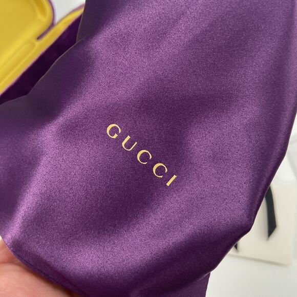 NEW! Gucci ggo714sa yellow sunglasses main image 13